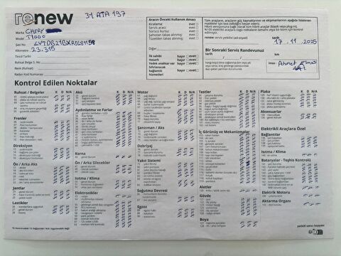 chery, tiggo 8 pro, suv 1.6 tgdı avantgarde dct, otomatik, benzin 2.el otomobil | renew 26