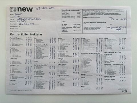 renault, clio, hatchback 1.0 tce evolution x-tronic, otomatik, benzin 2.el otomobil | renew 27