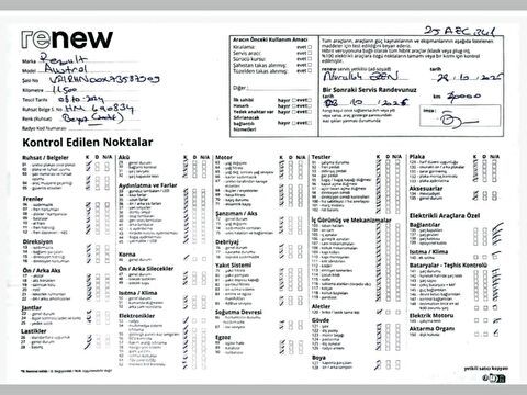 renault, austral, suv 1.3 mhev techno esprit alpine otomatik, otomatik, mhev 2.el otomobil | renew 36
