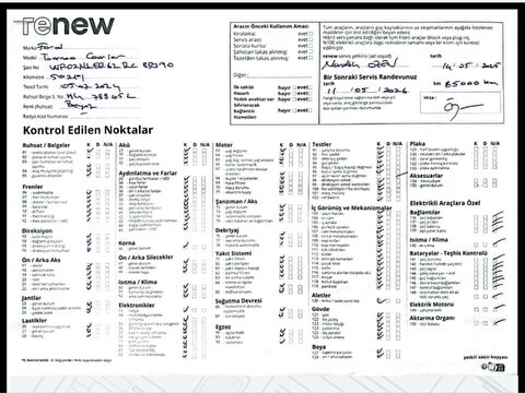 ford, tourneo courier, kombi 1.5 tdcı deluxe, manuel, dizel 2.el otomobil | renew 29