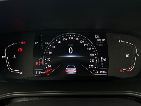 renault, megane, sedan 1.3 tce touch edc, otomatik, benzin 2.el otomobil | renew 14