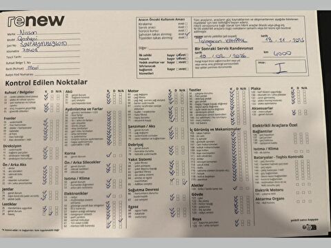 nissan, qashqai, suv 1.5 dcı tekna dct, otomatik, dizel 2.el otomobil | renew 14