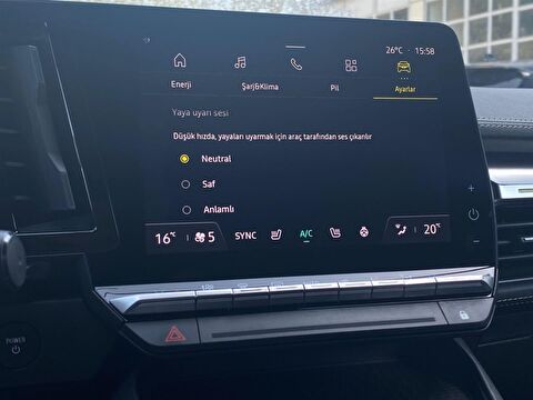 renault, megane e-tech, crossover ev60 ıconic otomatik, otomatik, elektrik 2.el otomobil | renew 22