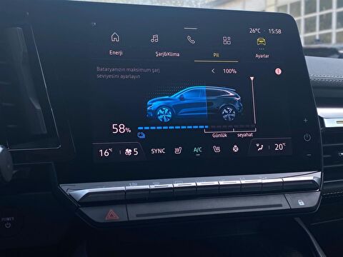renault, megane e-tech, crossover ev60 ıconic otomatik, otomatik, elektrik 2.el otomobil | renew 30
