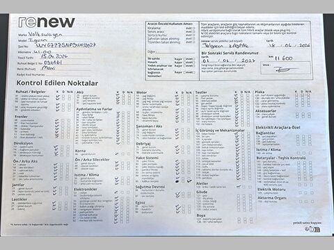 volkswagen, tiguan, 1.5 tsı act elegance dsg, otomatik, benzin 2.el otomobil | renew 37