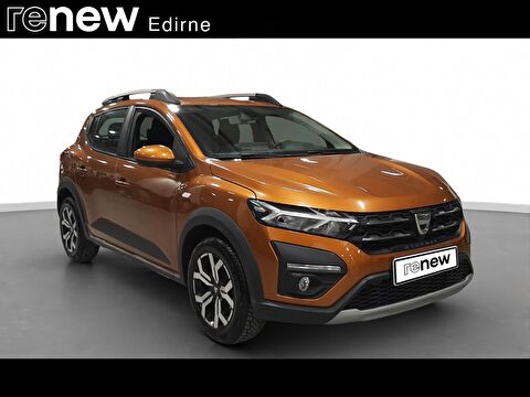 dacia, sandero stepway, sandero 1.0 turbo stepway comfort x-tronic, otomatik, benzin 2.el otomobil | renew 6