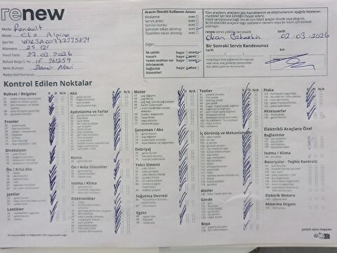renault, clio, 1.0 tce techno esprit alpine	x-tronic, otomatik, benzin 2.el otomobil | renew 31