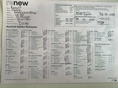 renault, megane, sedan 1.3 tce touch edc, otomatik, benzin 2.el otomobil | renew 21