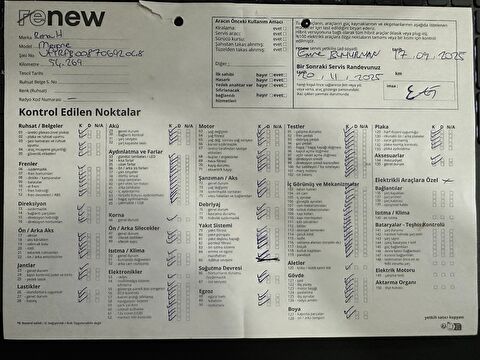 renault, megane, sedan 1.3 tce touch edc, otomatik, benzin 2.el otomobil | renew 21