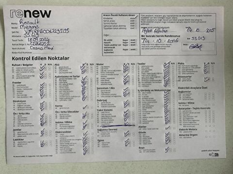 renault, megane, sedan 1.3 tce touch edc, otomatik, benzin 2.el otomobil | renew 21