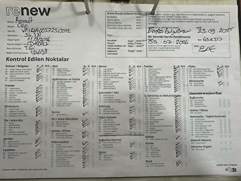 renault, clio, hatchback 1.0 tce evolution x-tronic, otomatik, benzin 2.el otomobil | renew 22