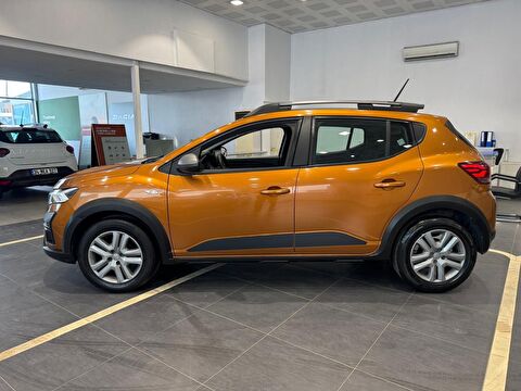 dacia, sandero stepway, sandero 1.0 turbo stepway comfort x-tronic, otomatik, benzin 2.el otomobil | renew 8