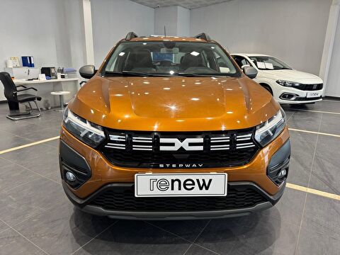dacia, sandero stepway, sandero 1.0 turbo stepway comfort x-tronic, otomatik, benzin 2.el otomobil | renew 3