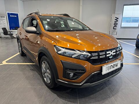 dacia, sandero stepway, sandero 1.0 turbo stepway comfort x-tronic, otomatik, benzin 2.el otomobil | renew 16