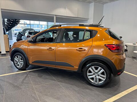 dacia, sandero stepway, sandero 1.0 turbo stepway comfort x-tronic, otomatik, benzin 2.el otomobil | renew 9