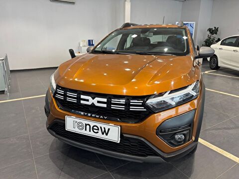 dacia, sandero stepway, sandero 1.0 turbo stepway comfort x-tronic, otomatik, benzin 2.el otomobil | renew 5