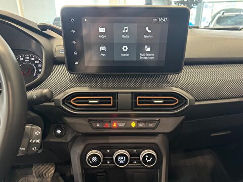 dacia, sandero stepway, sandero 1.0 turbo stepway comfort x-tronic, otomatik, benzin 2.el otomobil | renew 21