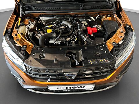 dacia, sandero stepway, sandero 1.0 turbo stepway comfort x-tronic, otomatik, benzin 2.el otomobil | renew 21