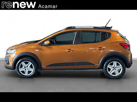 dacia, sandero stepway, sandero 1.0 turbo stepway comfort x-tronic, otomatik, benzin 2.el otomobil | renew 4