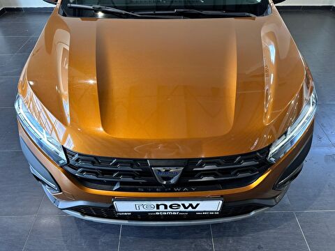 dacia, sandero stepway, sandero 1.0 turbo stepway comfort x-tronic, otomatik, benzin 2.el otomobil | renew 23