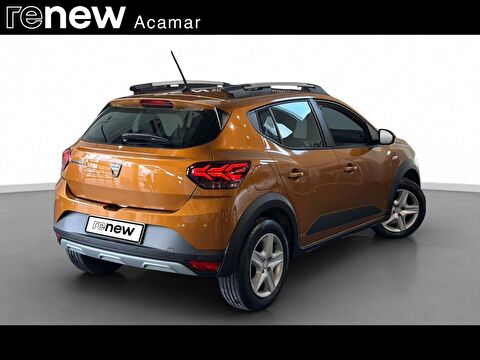 dacia, sandero stepway, sandero 1.0 turbo stepway comfort x-tronic, otomatik, benzin 2.el otomobil | renew 3