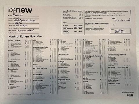 renault, clio, 1.0 tce touch x-tronic, otomatik, benzin 2.el otomobil | renew 16