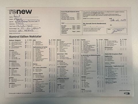 renault, megane, sedan 1.3 tce touch edc, otomatik, benzin 2.el otomobil | renew 16