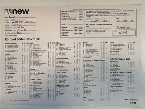 renault, megane, sedan 1.3 tce touch edc, otomatik, benzin 2.el otomobil | renew 12