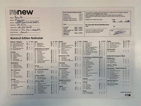 renault, megane, sedan 1.3 tce touch edc, otomatik, benzin 2.el otomobil | renew 16