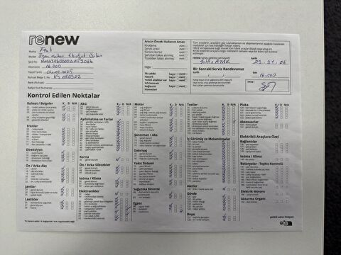 fiat, egea, sedan 1.6 multijet urban gsr, manuel, dizel 2.el otomobil | renew 26