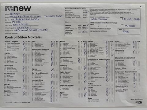 renault, megane e-tech, techno ev60, otomatik, elektrik 2.el otomobil | renew 29