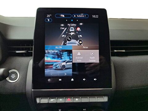 renault, clio, hatchback 1.0 tce techno esprit alpine x-tronic, otomatik, benzin 2.el otomobil | renew 12