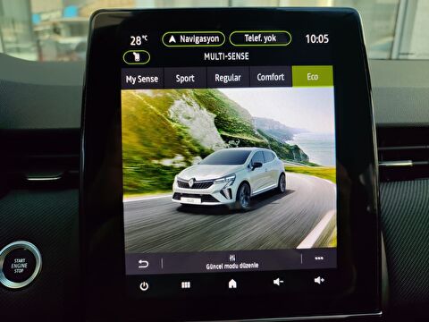 renault, clio, hatchback 1.0 tce techno esprit alpine x-tronic, otomatik, benzin 2.el otomobil | renew 25
