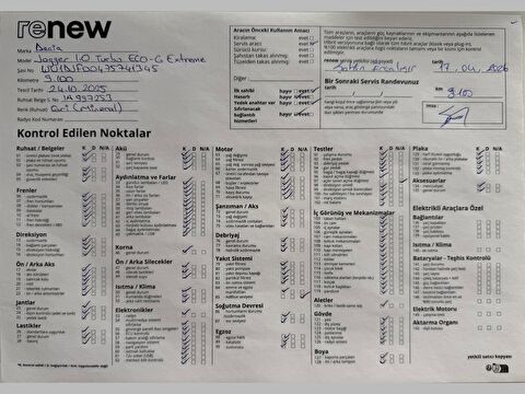 dacia, jogger, 1.0 turbo eco-g extreme (7 koltuk), manuel, benzin + lpg 2.el otomobil | renew 31