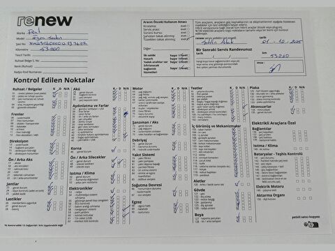 fiat, egea, sedan 1.3 multijet easy, manuel, dizel 2.el otomobil | renew 27