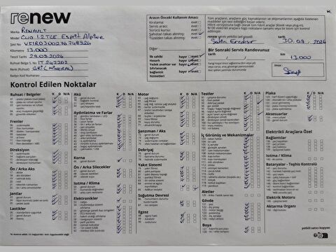 renault, clio, 1.2 tce esprit alpine, otomatik, benzin 2.el otomobil | renew 30