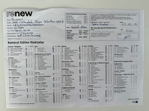 peugeot, 208, 1.2 puretech allure selection eat8, otomatik, benzin 2.el otomobil | renew 28