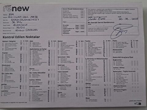 kia, rio, hatchback 1.4 cvvt cool otomatik, otomatik, benzin 2.el otomobil | renew 26