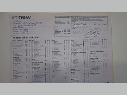 dacia, duster, suv 1.3 tce essential edc, otomatik, benzin 2.el otomobil | renew 24