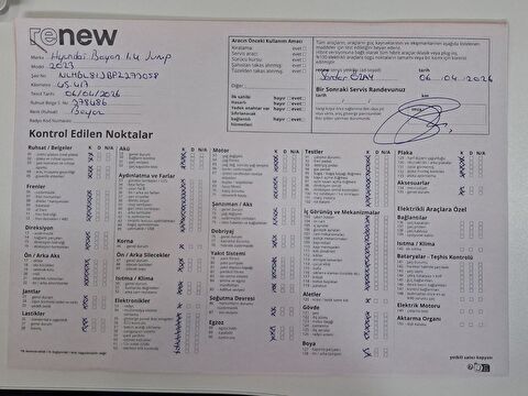 hyundai, bayon, 1.4 mpı jump, otomatik, benzin 2.el otomobil | renew 26