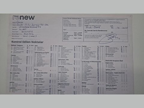 dacia, duster, suv 1.3 tce journey edc, otomatik, benzin 2.el otomobil | renew 27