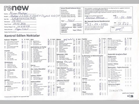 nissan, qashqai, 1.3 dıg-t mhev skypack 4x2 cvt, otomatik, benzin 2.el otomobil | renew 26