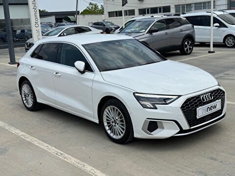 Audi, A3, Sportback 35 TFSI MHEV Advanced S-Tronic, Otomatik, MHEV 2. el otomobil | renew Mobile