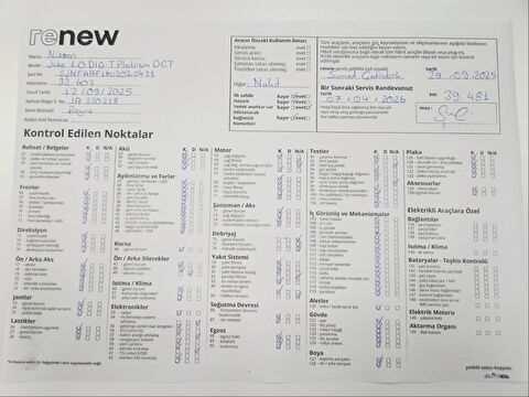 nissan, juke, crossover 1.0 dıg-t platinum dct, otomatik, benzin 2.el otomobil | renew 26