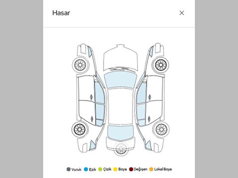 ford, tourneo courier, kombi 1.5 tdcı deluxe, manuel, dizel 2.el otomobil | renew 12