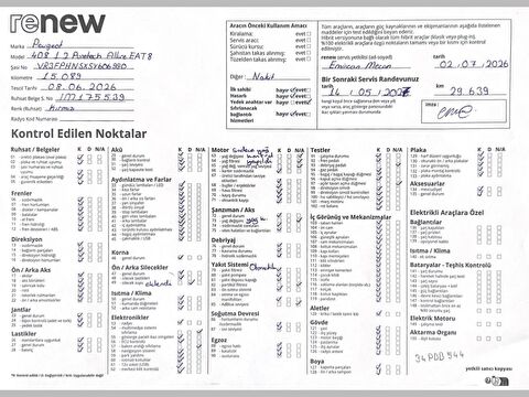 peugeot, 408, 1.2 puretech allure eat8, otomatik, benzin 2.el otomobil | renew 22