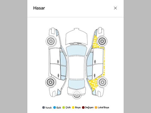 renault, megane, sedan 1.3 tce joy comfort edc, otomatik, benzin 2.el otomobil | renew 12