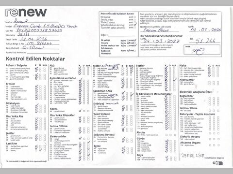 renault, express combi, 1.5 bluedcı touch, manuel, dizel 2.el otomobil | renew 21