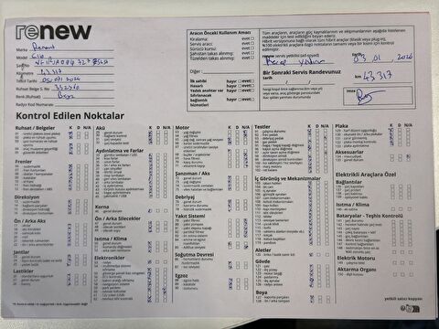 renault, clio, hatchback 1.0 tce evolution x-tronic, otomatik, benzin 2.el otomobil | renew 22