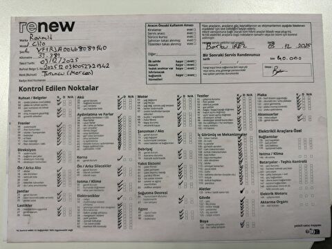 renault, clio, hatchback 1.0 tce touch x-tronic, otomatik, benzin 2.el otomobil | renew 20